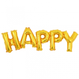 [ANAGRAM] 알파벳은박풍선 HAPPY 골드 / 696