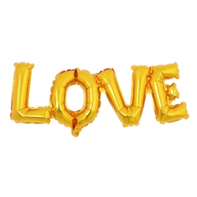 [ANAGRAM] 알파벳은박풍선 LOVE 골드 / 694