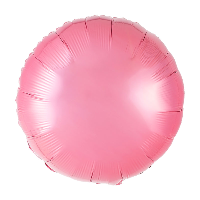 18인치 라운드은박 파스텔핑크 / 10322