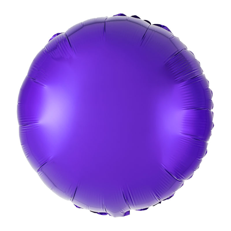 18인치 라운드은박 퍼플 / 10324