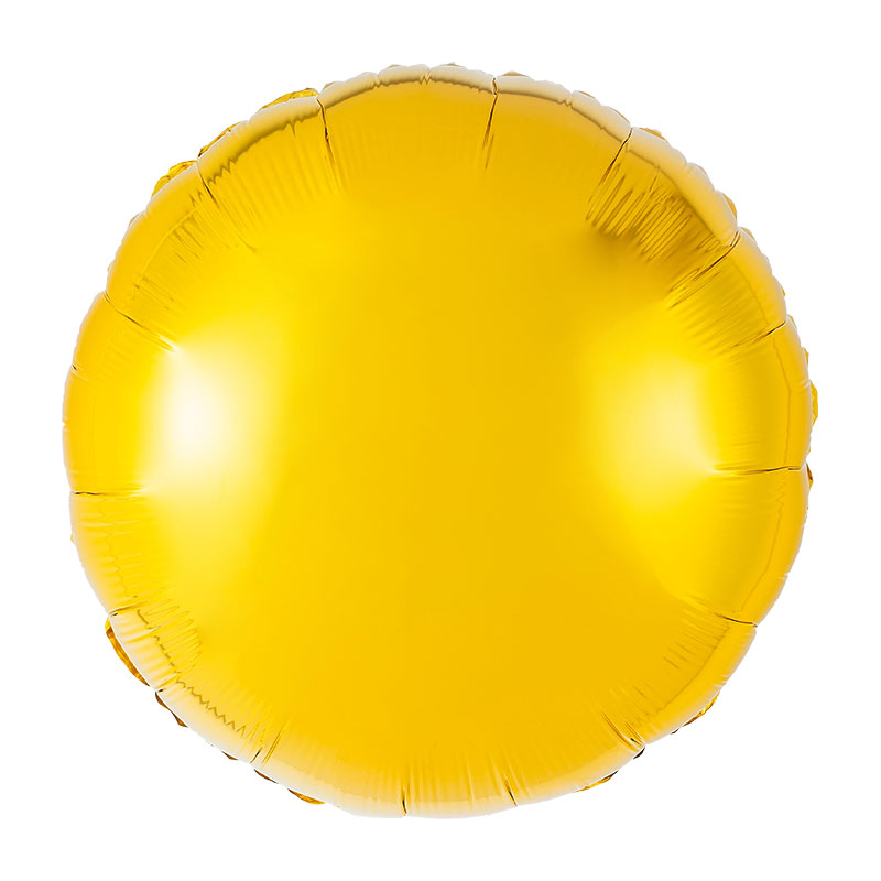 18인치 라운드은박 골드 / 10328