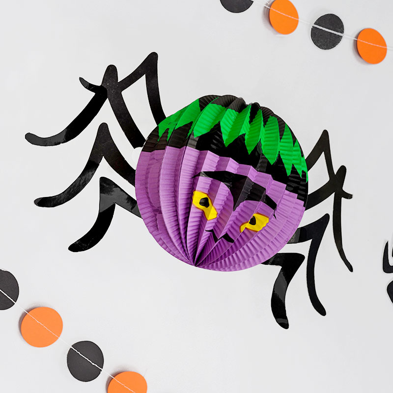 할로윈 허니컴데코 대 [거미] / 11422