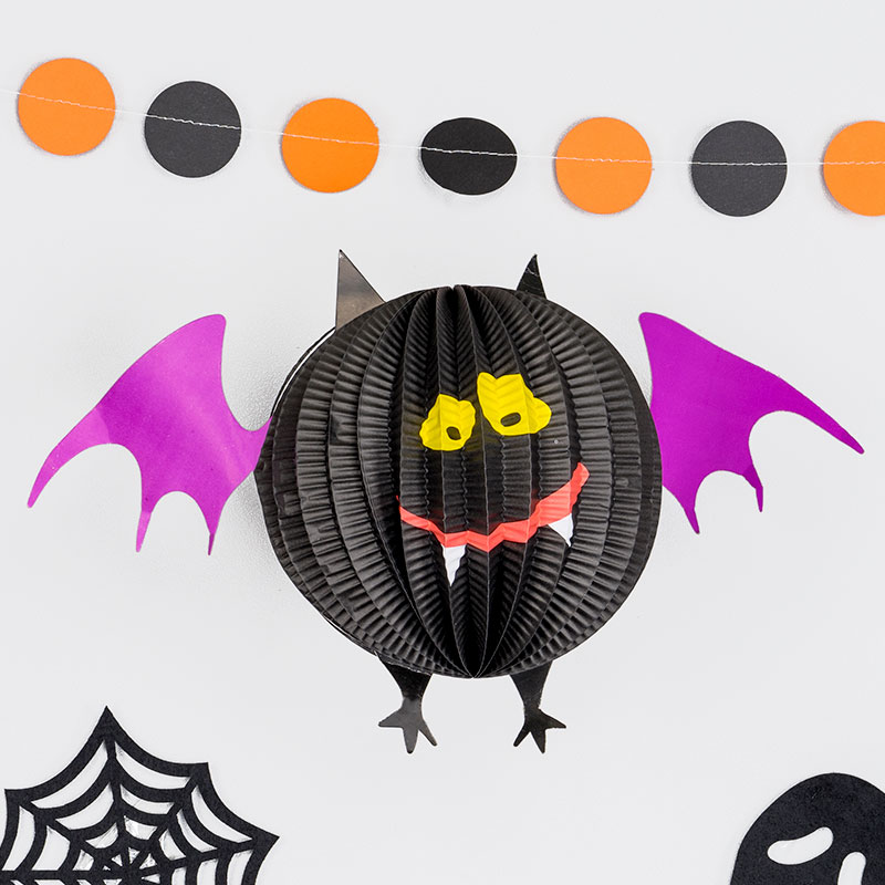 할로윈 허니컴데코 대 [박쥐] / 11434