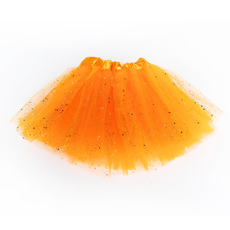 글리터 샤스커트 아동용 [오렌지] / 11439