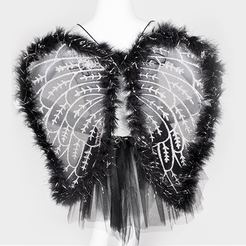 할로윈 파티스커트 분장세트 [블랙엔젤] / 11532