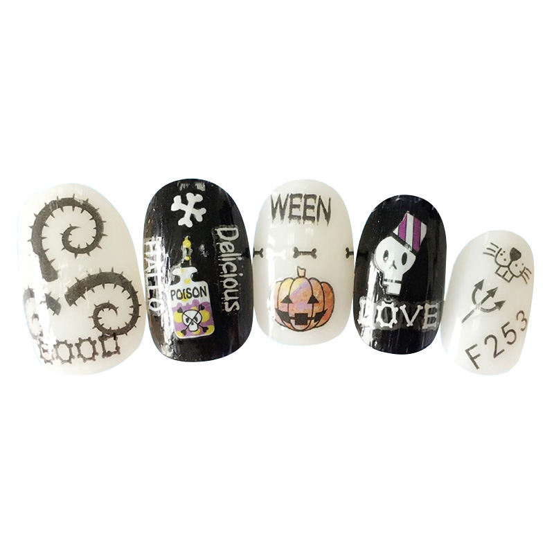 할로윈 네일아트 스티커 타입253 / 11556