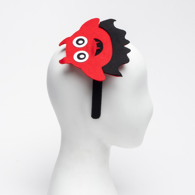 할로윈 펠트머리띠 [데빌] 레드 / 11615