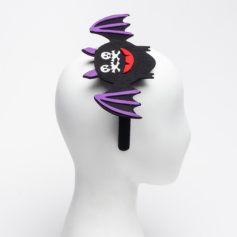 할로윈 펠트머리띠 [박쥐] 블랙 / 11617