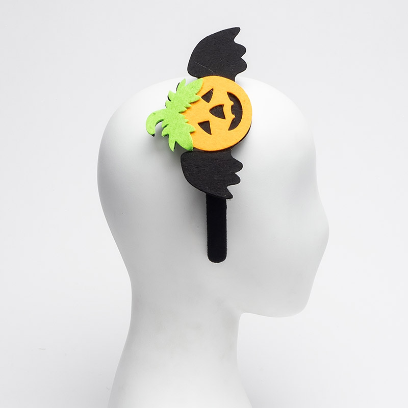 할로윈 펠트머리띠 [호박] 오렌지 / 11618