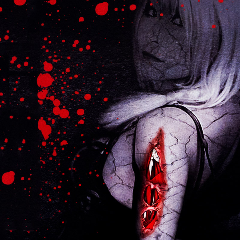 할로윈 3D 상처타투 [B타입] / 11632