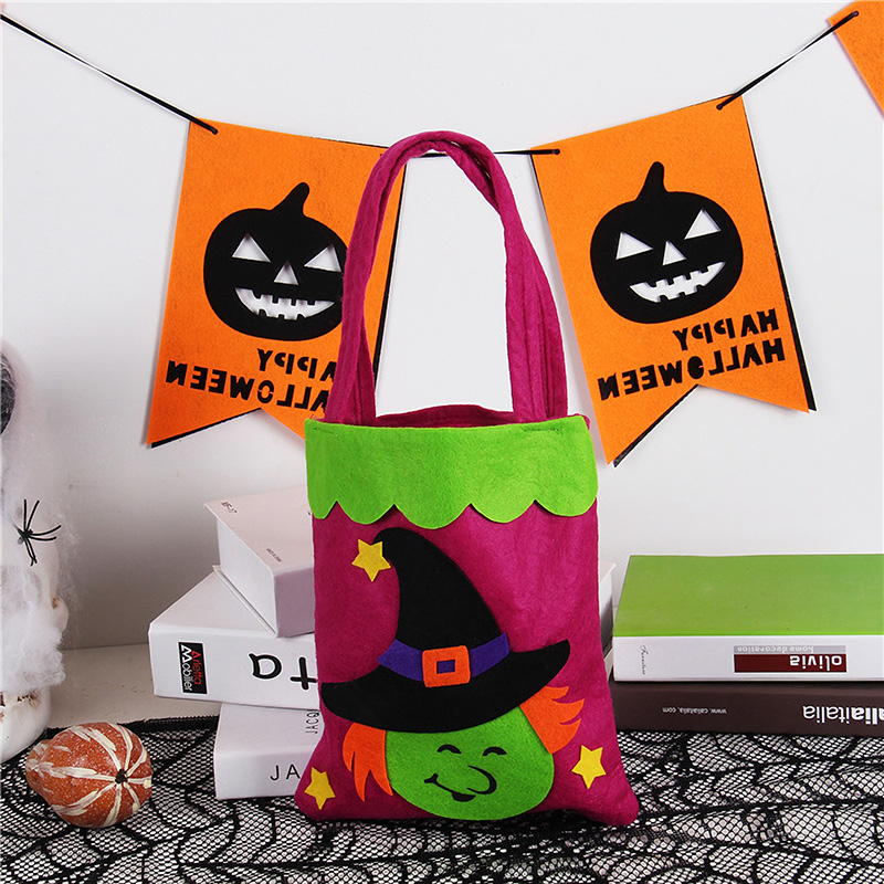 할로윈 펠트가방 [마녀] / 11648