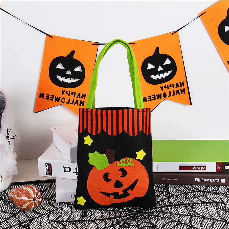 할로윈 펠트가방 [호박] / 11649