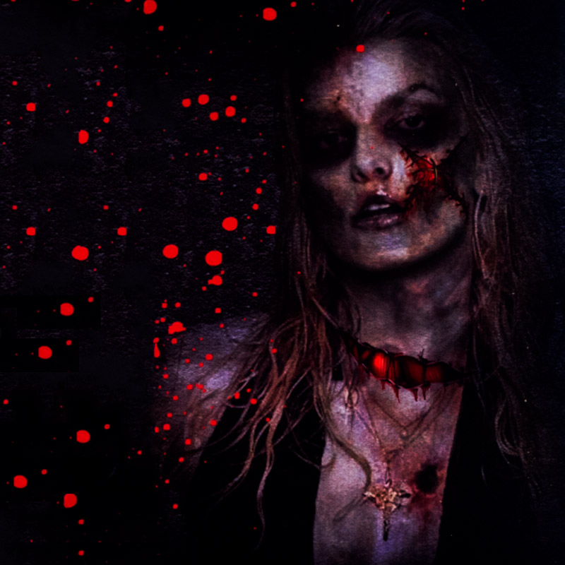 할로윈 3D 상처타투 [E타입] / 11834