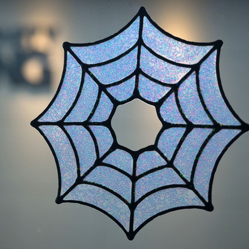 할로윈 윈도우 젤리스티커 [거미줄] / 3508750