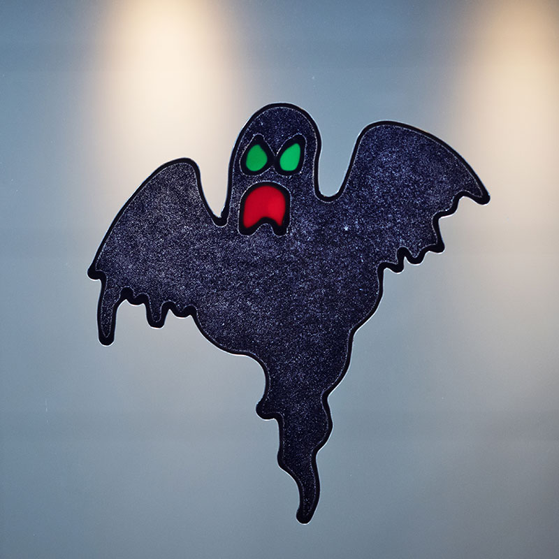 할로윈 윈도우 젤리스티커 [글리터 유령] / 3508751