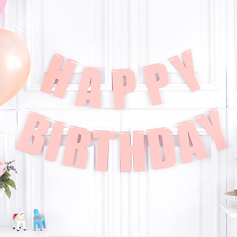 생일파티가랜드 해피벌스데이 고딕 [핑크] / 3533967