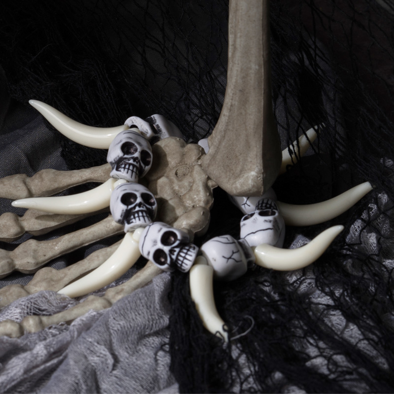 럭셔리할로윈 해골뼈 팔찌 / 9200