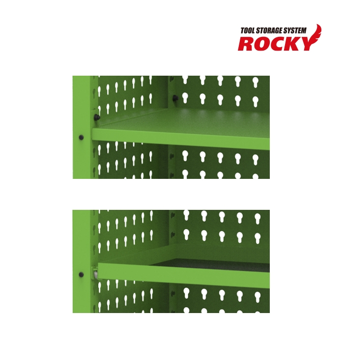 RCS 고정선반, 슬라이딩선반