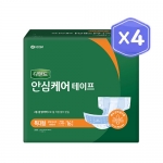 디펜드 남녀공용 안심케어 테이프 대형(18매)/특대형(16매)x4개