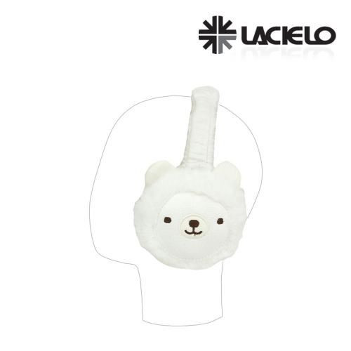 라시엘로 아동용 귀마개 LAY-1500-WHITE 방한 귀도리