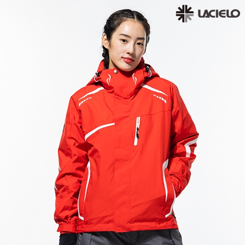 라시엘로 남여 공용 스키 스노우보드 점퍼 자켓 LAZ-J820-RED