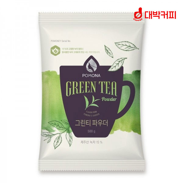 포모나 그린티 녹차 파우더 500g