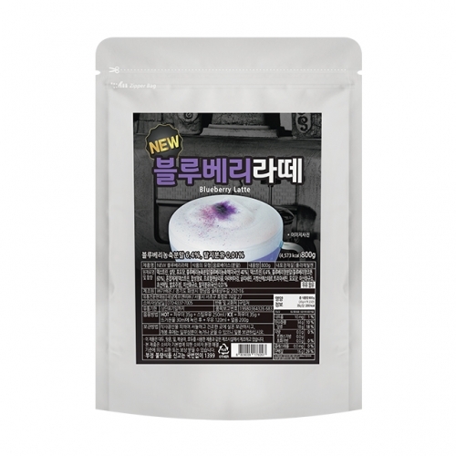 NEW 블루베리라떼 파우더 800g (타코 type)