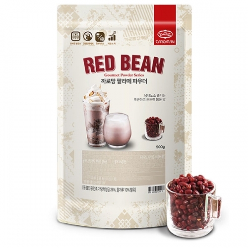 까로망 레드빈 팥라떼 파우더 500g