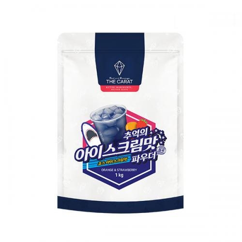 더캐럿 아이스크림맛 파우더 블루 1kg 10개(1박스)