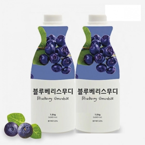 커피존 블루베리 스무디 1.8kg 2개