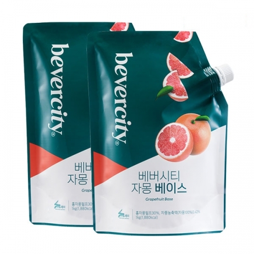 (개당 8600원)</FONT>세미 베버시티 자몽 베이스 1kg 2개