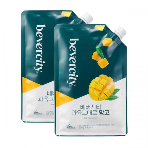 세미 베버시티 과육그대로 망고 500g 2개