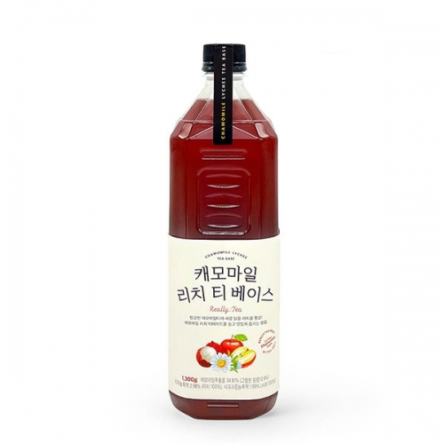 룩아워티 캐모마일 리치 티 베이스 1300g 6개