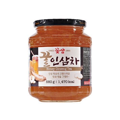 꽃샘 꿀인삼차 580g