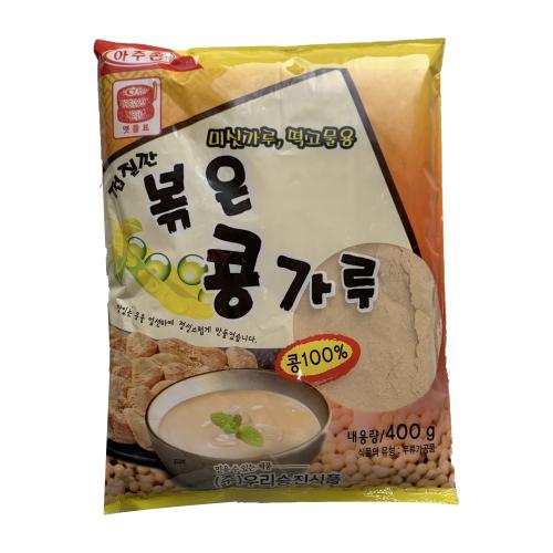 (소비기한24.12.06)</FONT>아주존 맷돌표 볶은 콩가루 400g