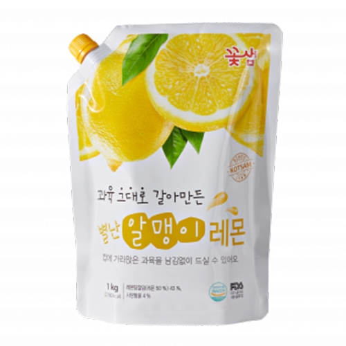 꽃샘 별난알맹이 레몬 1kg