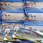 제주수산선물세트 5호 제주은갈치 4마리 + 추동고등어살특대 10팩