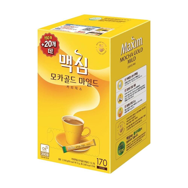 [1229] 맥심 모카골드 마일드 커피믹스 150T