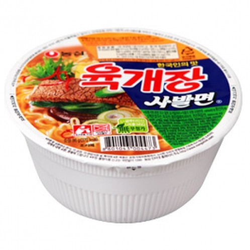 [2006] 농심육개장 사발면 86g×24개