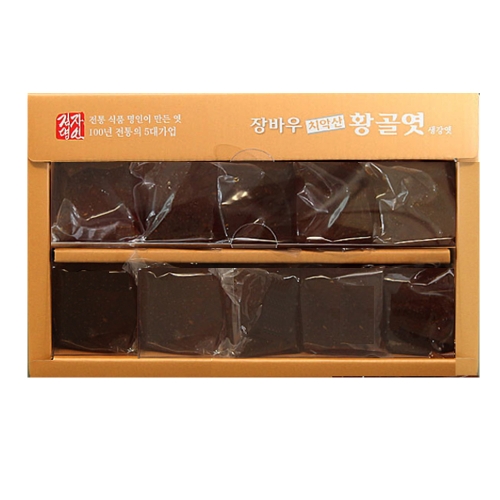 [6114] 장바우 치악산황골엿 생강엿 400g