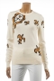 까스텔바작 여성 유니크 패턴 캐시미어 스웨터(BG6F-SW603)