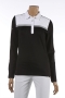 캘러웨이 여성 퀄팅 믹스 컬러블록 배색 긴팔 티셔츠(CWTYH-8102)