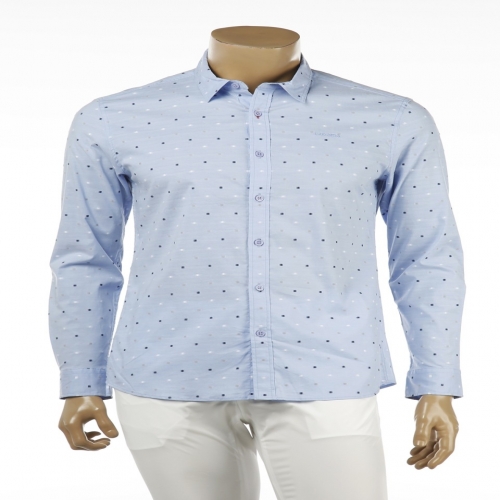 레노마 남성 베이직 자수 코튼 셔츠 (RMBSG-1601)