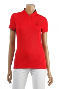 레노마 여성 변형 에리 골지 스타일 캐주얼 티셔츠 (RWTYI-6145)