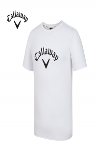 캘러웨이 남성 기본 라운드 빅로고 반팔 티셔츠(CMTRJ-2757)