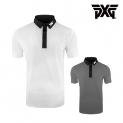 PXG 남성 카라 배색 포인트 PK 티셔츠 (PXG1M412)