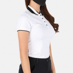 2021 드루 DRUH 골프 여성 포인트 카라 기능선 반팔 티셔츠 (4212-21-52)