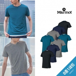 마모트 남성 데일리 반팔 티셔츠 (8종-1세트) MA21STS8M