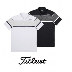 *타이틀리스트 TITLEIST 스트라이프 폴로 셔츠