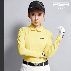 PGR 골프 여성용 긴팔 카라 티셔츠 GT-4262